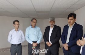 بازید فرماندار شهرستان بندرلنگه از روند آماده‌سازی پروژه ساختمان فرهنگی و هنری پلاتو